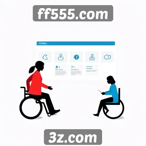 Acessibilidade do site ff555.com para novos usuários