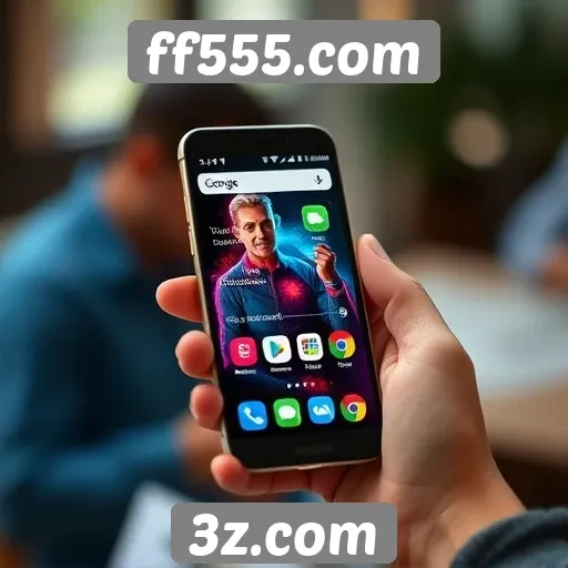 Experiência do usuário em dispositivos móveis no ff555.com