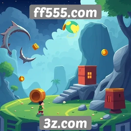 ff555.com oferece variedade de jogos online
